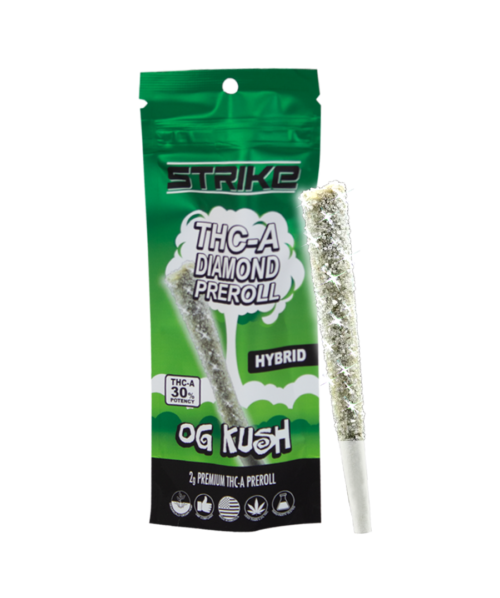 STRIKE DIAMOND 2G PRE-ROLL INDICA OG KUSH