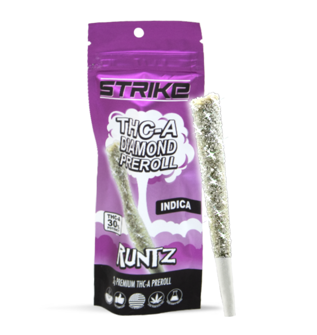 STRIKE DIAMOND 2G PRE-ROLL HYBRID RUNTZ