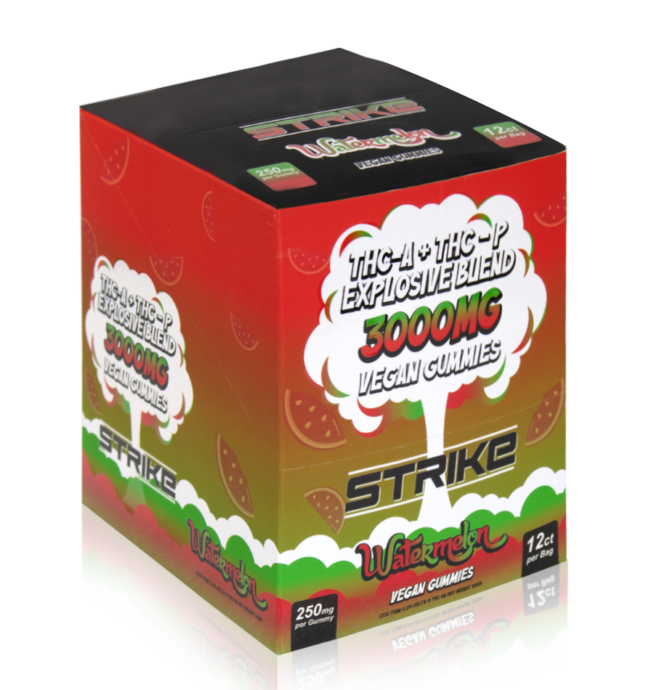 STRIKE 3000MG GUMMIES 12-PACK WATERMELON - Image 2