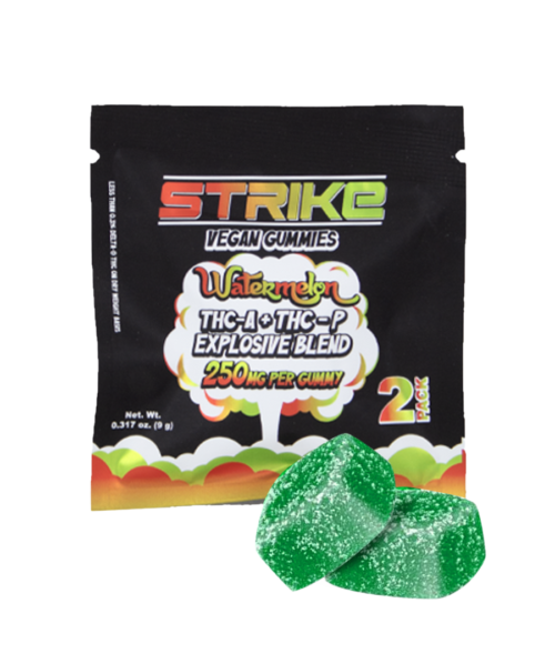 STRIKE 250MG GUMMIES 2-PACK WATERMELON