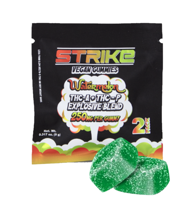 STRIKE 250MG GUMMIES 2-PACK WATERMELON