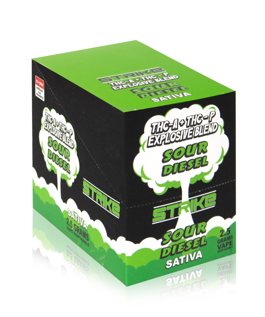 STRIKE 2.5G DISPOSABLE SATIVA SOUR DIESEL - Image 2