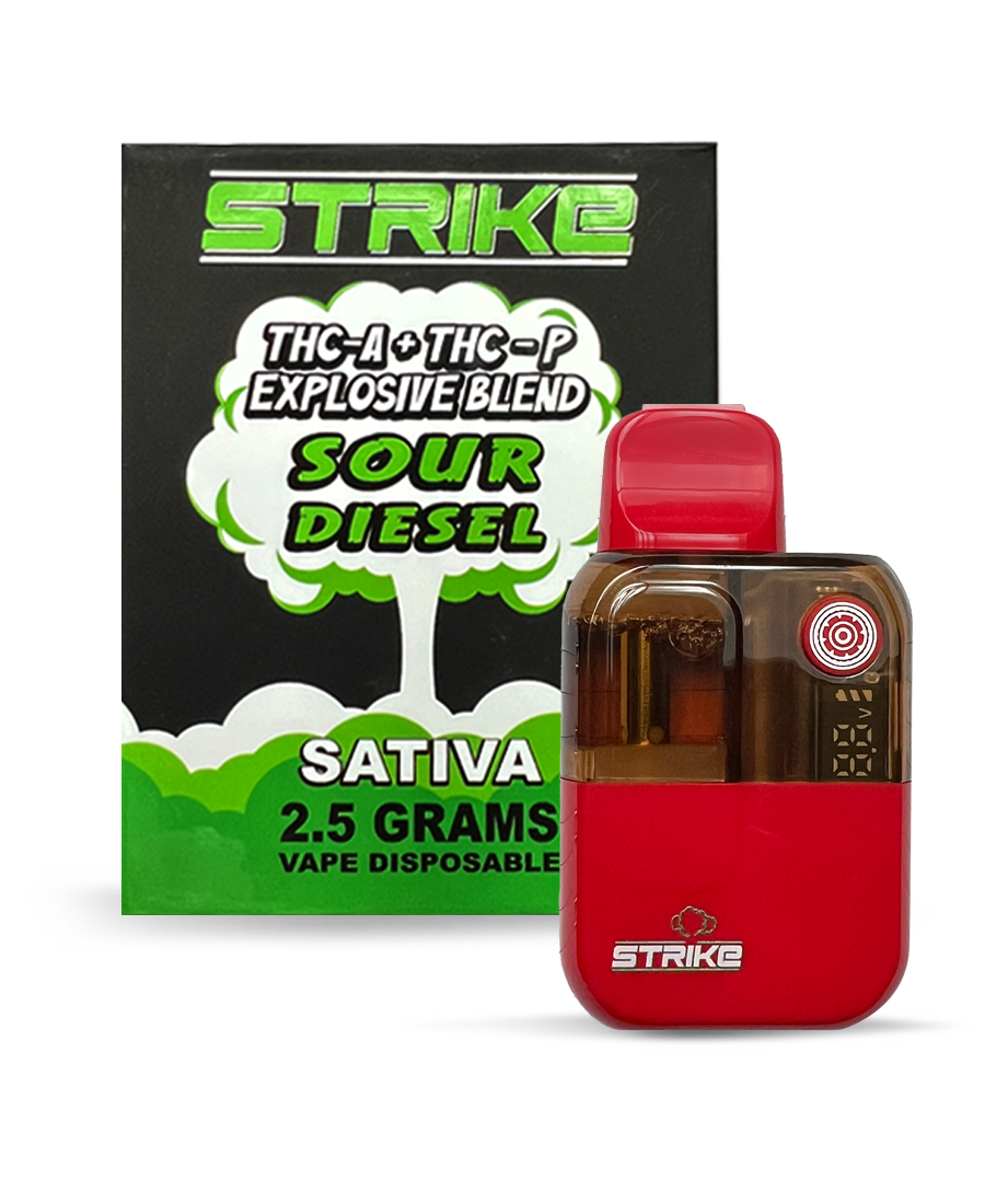 STRIKE 2.5G DISPOSABLE SATIVA SOUR DIESEL