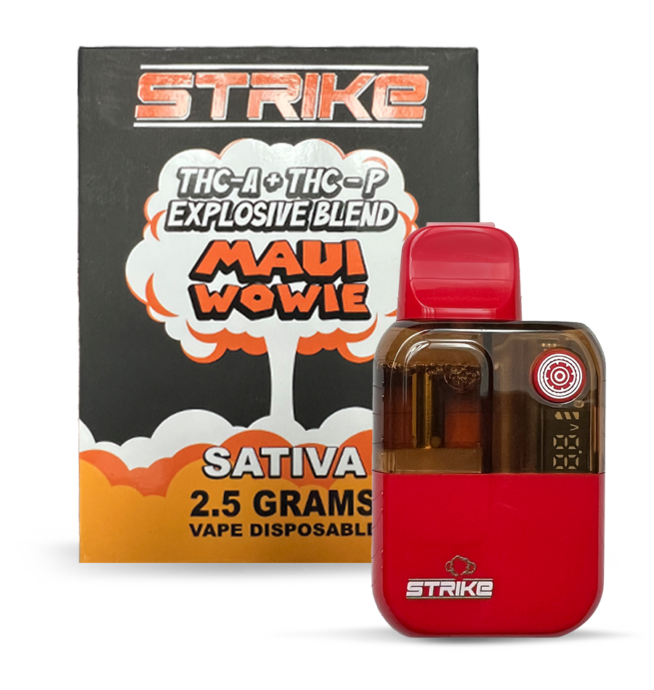 STRIKE 2.5G DISPOSABLE SATIVA MAUI WOWIE