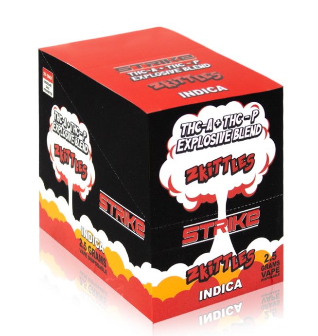 STRIKE 2.5G DISPOSABLE INDICA ZKITTLES - Image 2