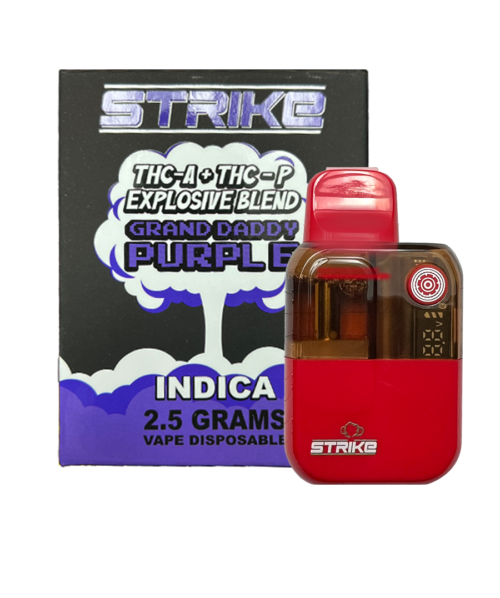 STRIKE 2.5G DISPOSABLE INDICA GRAND DADDY PURPLE