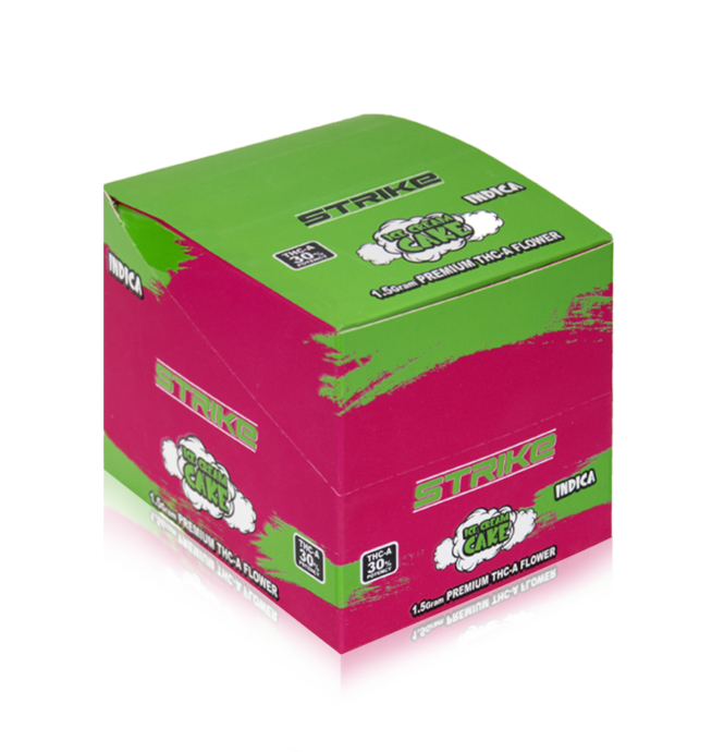 STRIKE THC-A 1.5G FLOWER INDICA ICE CREAM CAKE - Image 2