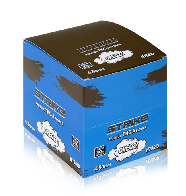STRIKE THC-A 4.5G FLOWER HYBIRD OREOZ - Image 2