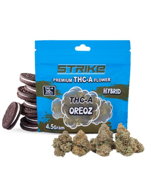 STRIKE THC-A 4.5G FLOWER HYBIRD OREOZ