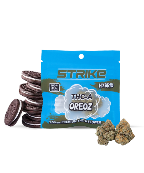 STRIKE THC-A 1.5G FLOWER HYBIRD OREOZ
