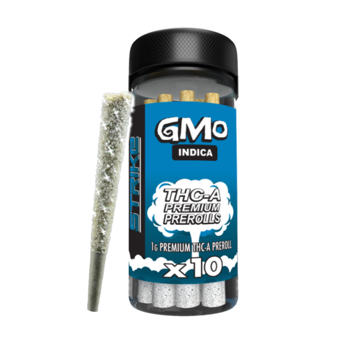 STRIKE 10CT JAR 1G PRE ROLL INDICA- GMO
