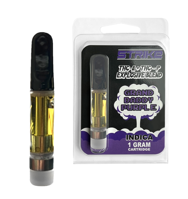 STRIKE THC-A+THC-P EXPLOSIVE BLEND INDICA GRAND DADDY PURPLE