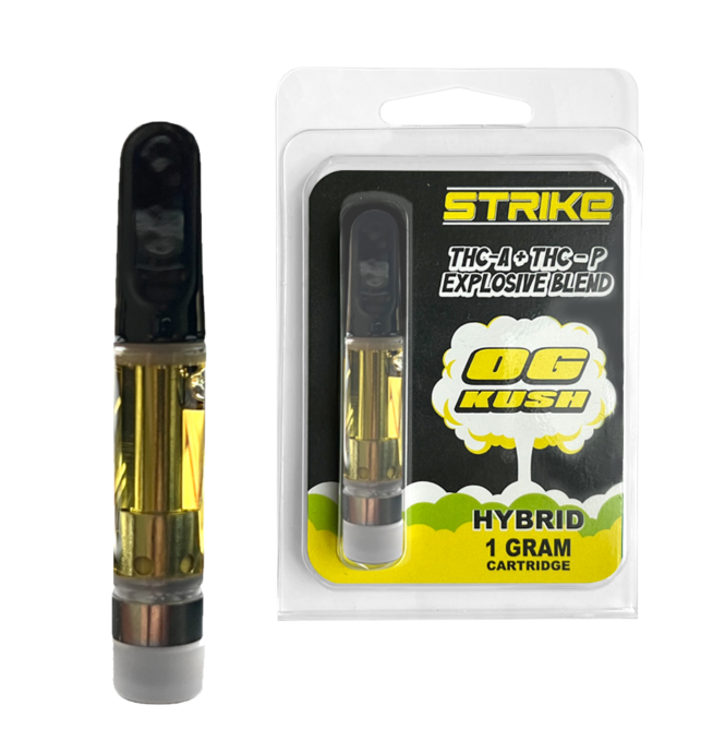 STRIKE THC-A+THC-P EXPLOSIVE BLEND HYBRID OG KUSH