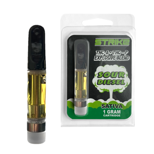 STRIKE THC-A+THC-P EXPLOSIVE BLEND SATIVA- SOUR DIESEL